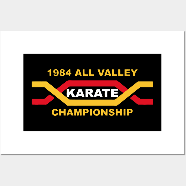 All valley karate championship Wall Art by Rundown